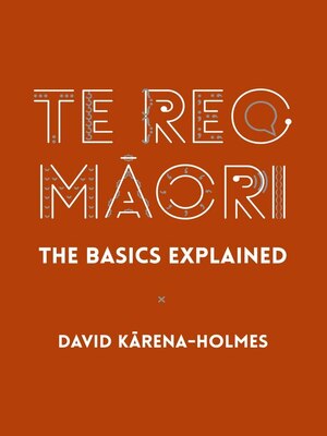 cover image of Te Reo Māori